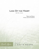 Lion of the Heart SATB choral sheet music cover